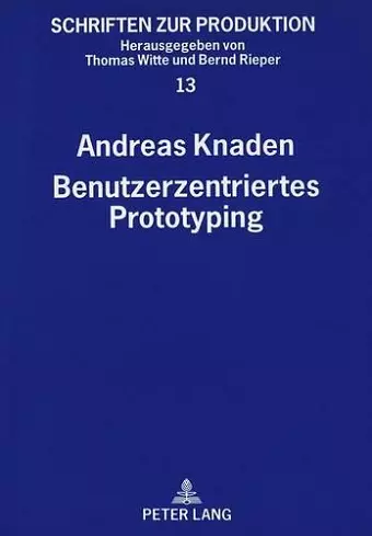 Benutzerzentriertes Prototyping cover