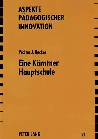 Eine Kaerntner Hauptschule cover