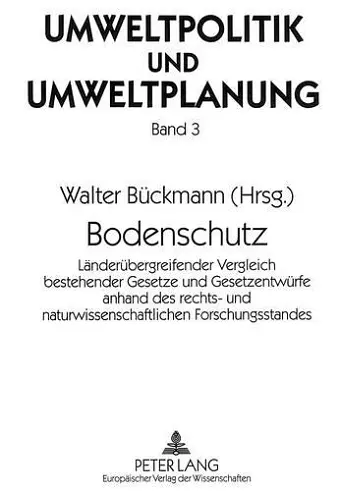 Bodenschutz cover