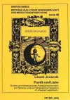 Poetik Und Liebe. Studien Zum Liebeslyrischen Paradigmenwechsel, Zur Petrarca- Und Zur Petrarkismus-Rezeption Im «Raaber Liederbuch» cover