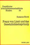 Franz Von Liszt Und Das Gesetzlichkeitsprinzip cover