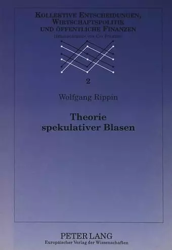 Theorie Spekulativer Blasen cover