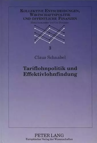 Tariflohnpolitik Und Effektivlohnfindung cover