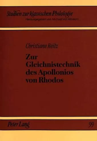 Zur Gleichnistechnik Des Apollonios Von Rhodos cover