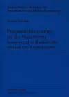 Praemiendifferenzierung Bei Der Versicherung Kommerzieller Bankkredite Anhand Von Risikoklassen cover