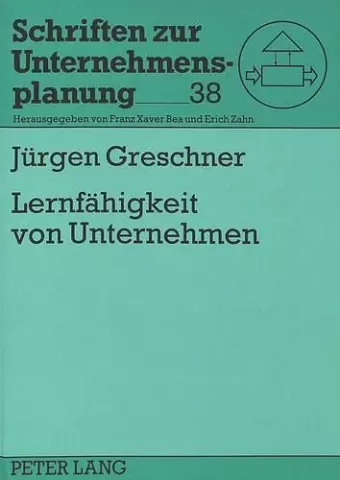 Lernfaehigkeit Von Unternehmen cover