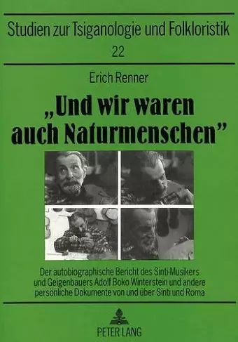 «Und Wir Waren Auch Naturmenschen» cover