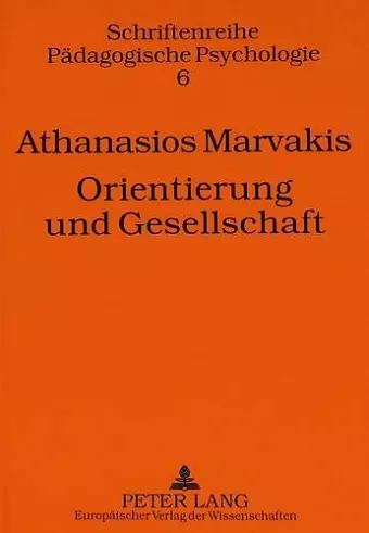 Orientierung Und Gesellschaft cover