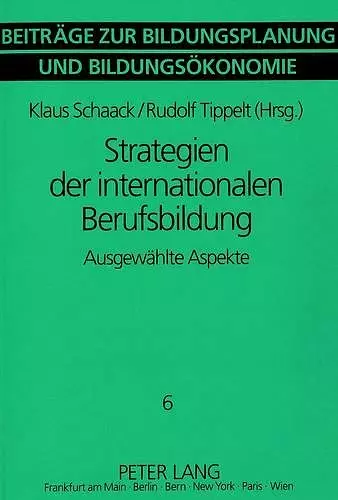 Strategien Der Internationalen Berufsbildung cover