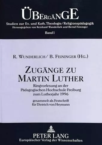 Zugaenge Zu Martin Luther cover