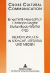 Fremdverstehen in Sprache, Literatur Und Medien cover