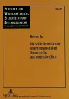 Die Stille Gesellschaft Im Internationalen Steuerrecht Aus Deutscher Sicht cover