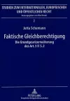 Faktische Gleichberechtigung cover