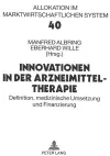 Innovationen in Der Arzneimitteltherapie cover