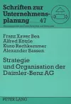 Strategie Und Organisation Der Daimler-Benz Ag cover