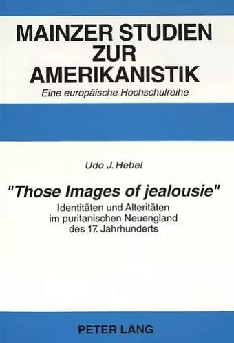 «Those Images of Jealousie» cover