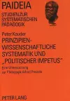 Prinzipienwissenschaftliche Systematik Und «Politischer Impetus» cover