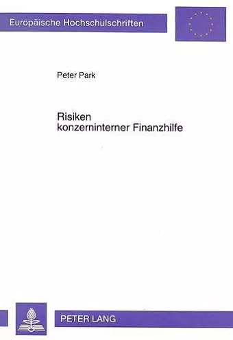 Risiken Konzerninterner Finanzhilfe cover