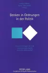 Denken in Ordnungen in Der Politik cover