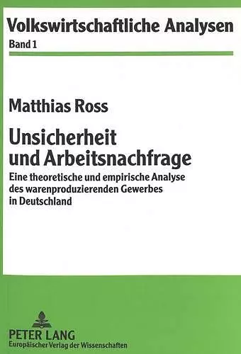 Unsicherheit Und Arbeitsnachfrage cover