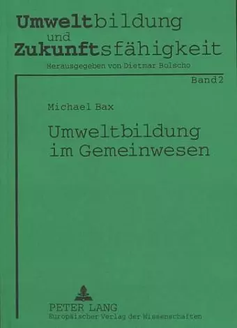 Umweltbildung Im Gemeinwesen cover