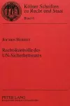 Rechtskontrolle Des Un-Sicherheitsrates cover