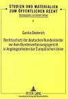 Rechtsschutz Der Deutschen Bundeslaender VOR Dem Bundesverfassungsgericht in Angelegenheiten Der Europaeischen Union cover