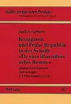 Koenigszeit Und Fruehe Republik in Der Schrift «De Viris Illustribus Urbis Romae» cover