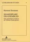 Shakespeare Disassembled cover