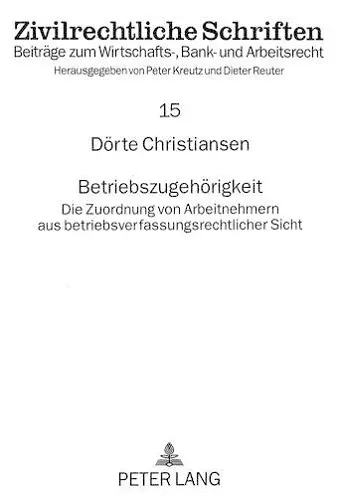 Betriebszugehoerigkeit cover