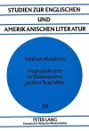 Fragestrukturen in Shakespeares 'Großen Tragoedien' cover