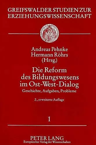 Die Reform Des Bildungswesens Im Ost-West-Dialog cover