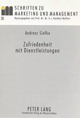 Zufriedenheit Mit Dienstleistungen cover