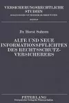 Alte Und Neue Informationspflichten Des Rechtsschutzversicherers cover