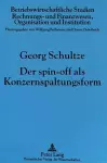 Der Spin-Off ALS Konzernspaltungsform cover