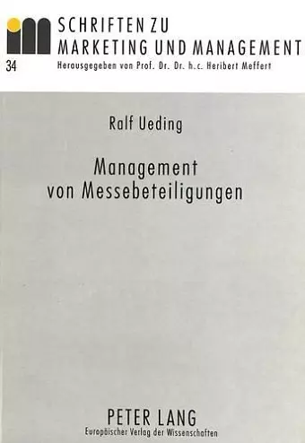 Management Von Messebeteiligungen cover