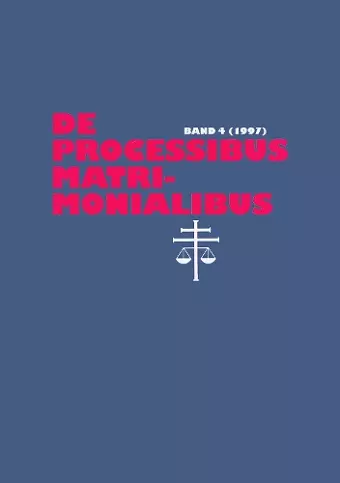 de Processibus Matrimonialibus cover