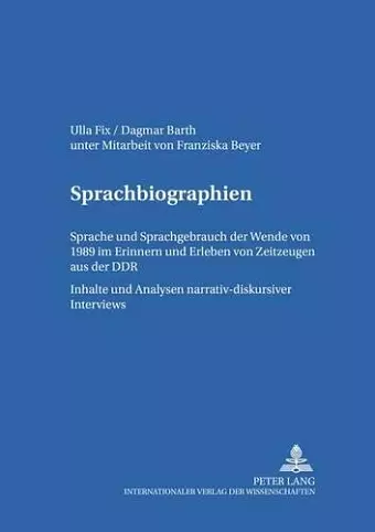 Sprachbiographien cover