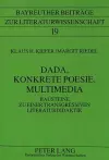 Dada, Konkrete Poesie, Multimedia cover