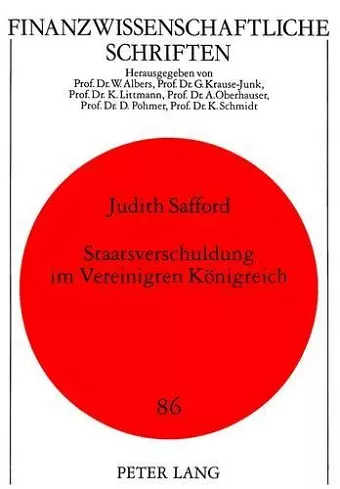 Staatsverschuldung Im Vereinigten Koenigreich cover