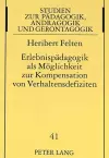 Erlebnispaedagogik ALS Moeglichkeit Zur Kompensation Von Verhaltensdefiziten cover