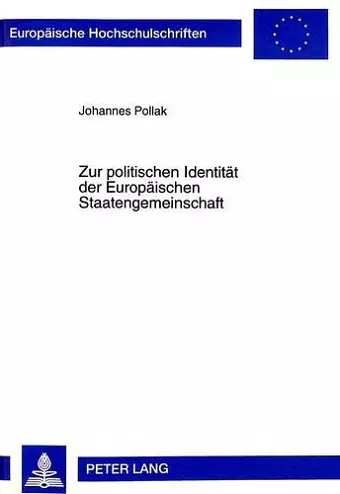 Zur Politischen Identitaet Der Europaeischen Staatengemeinschaft cover