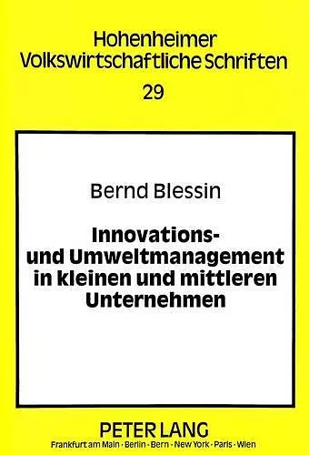 Innovations- Und Umweltmanagement in Kleinen Und Mittleren Unternehmen cover