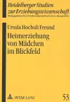 Heimerziehung Von Maedchen Im Blickfeld cover