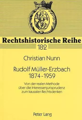 Rudolf Mueller-Erzbach- 1874-1959 cover