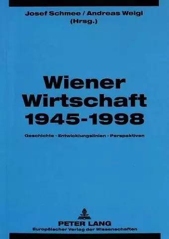 Wiener Wirtschaft 1945-1998 cover