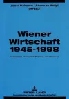 Wiener Wirtschaft 1945-1998 cover