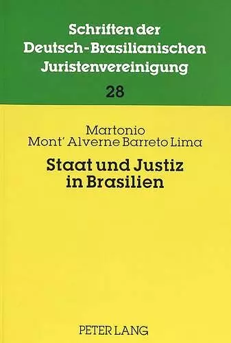 Staat Und Justiz in Brasilien cover