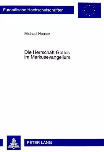 Die Herrschaft Gottes Im Markusevangelium cover