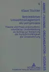 Betriebliches Umweltmanagement ALS Lernprozess cover